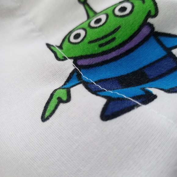 Vintage 1995 Toy Story Woody Buzz Lightyear Custom Reworked Bennygonia Shorts - Picture 5 of 6